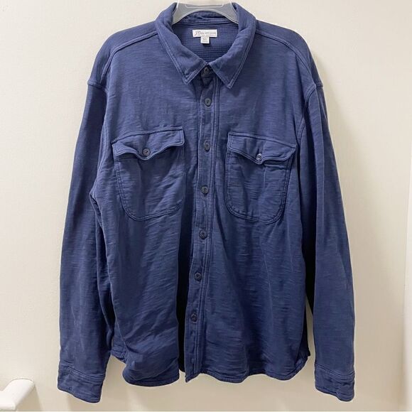 J. Crew Other - J. Crew Waffle-lined Garment-Dyed Men’s Harbor Shirt - Size XL